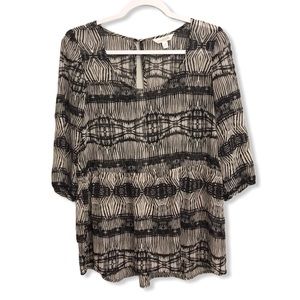 NWOT CHARMING CHARLIE TUNIC BLOUSE